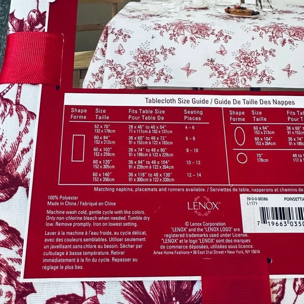 Lenox nwt poinsettia